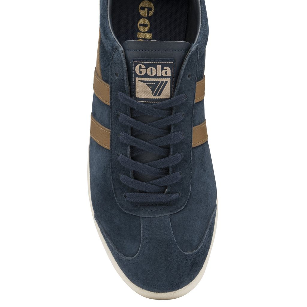 Gola Classics Hurricane Suede Sneakers Granatowe Białe Polska | 5398ZELTM