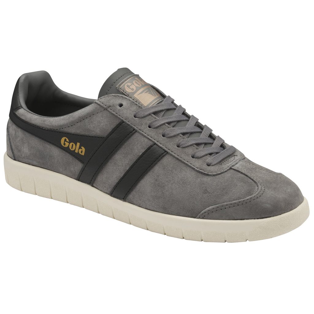 Gola Classics Hurricane Suede Sneakers Czarne Białe Polska | 0261JYIUW