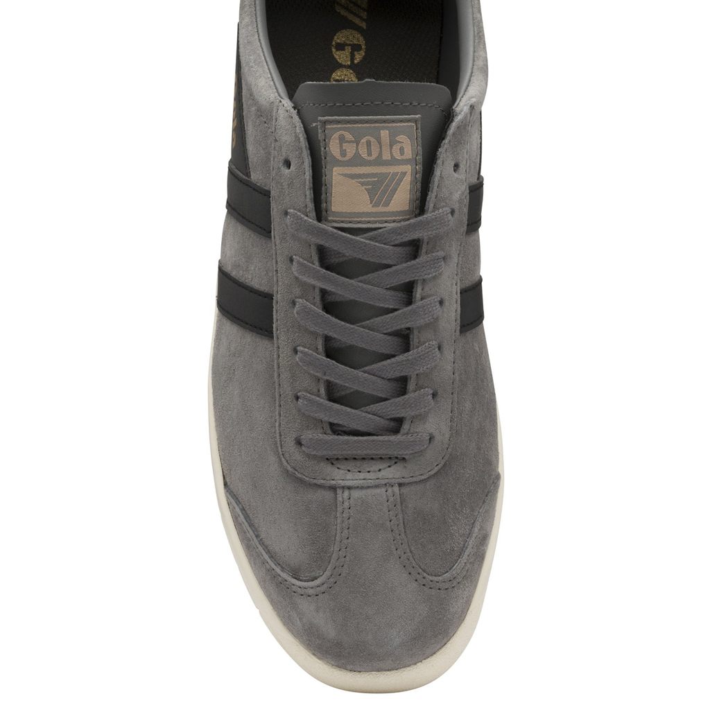 Gola Classics Hurricane Suede Sneakers Czarne Białe Polska | 0261JYIUW