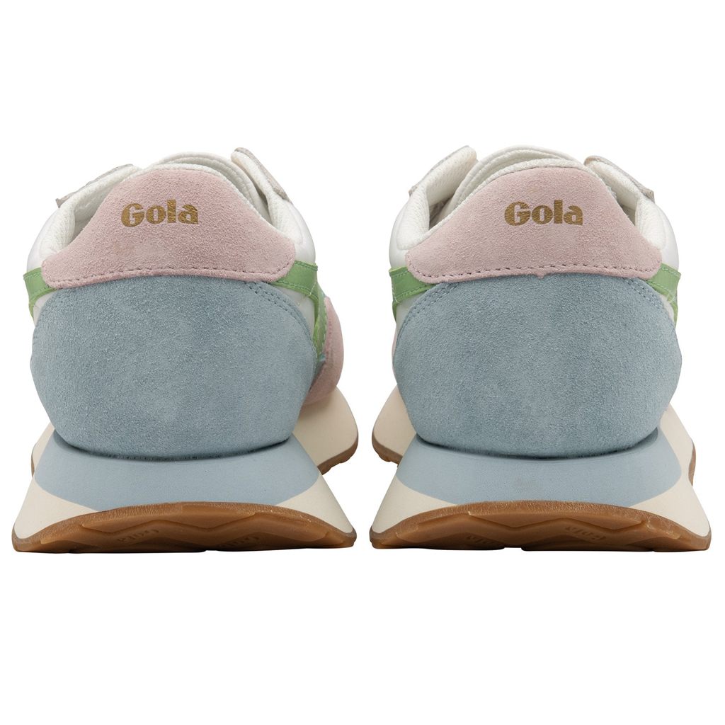 Gola Classics Indiana Sneakers Białe Niebieskie Zielone Polska | 9548KHYVD