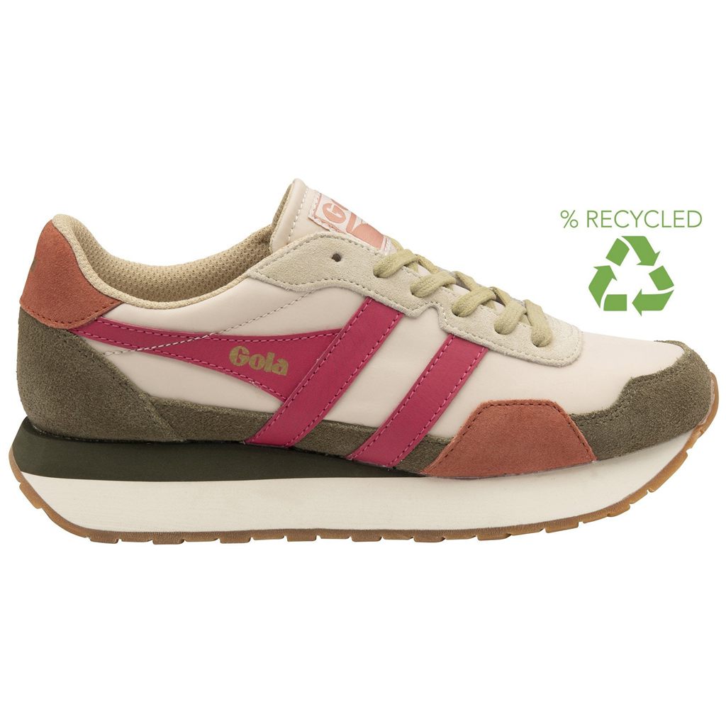 Gola Classics Indiana Sneakers Khaki Polska | 8046OUMTE