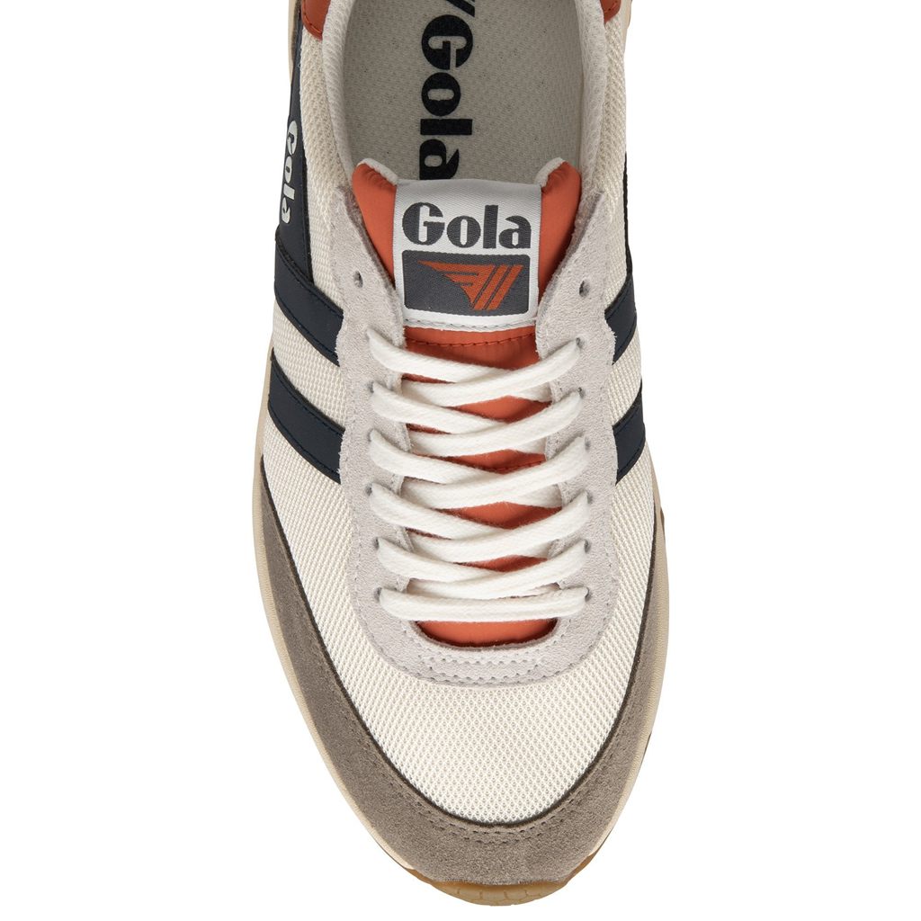 Gola Classics Jupiter Sneakers Białe Granatowe Polska | 1760COKXZ