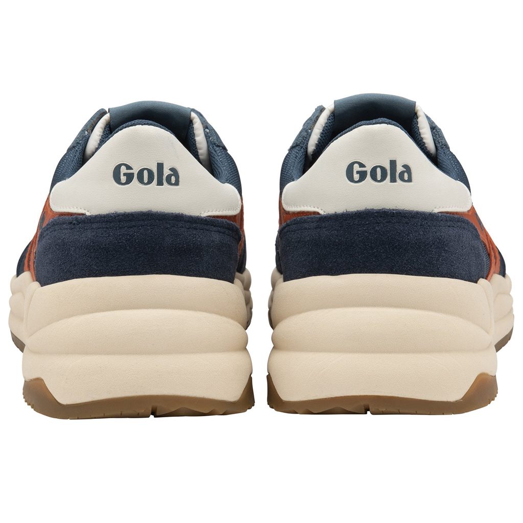 Gola Classics Jupiter Sneakers Granatowe Pomarańczowe Polska | 8652YXAKO