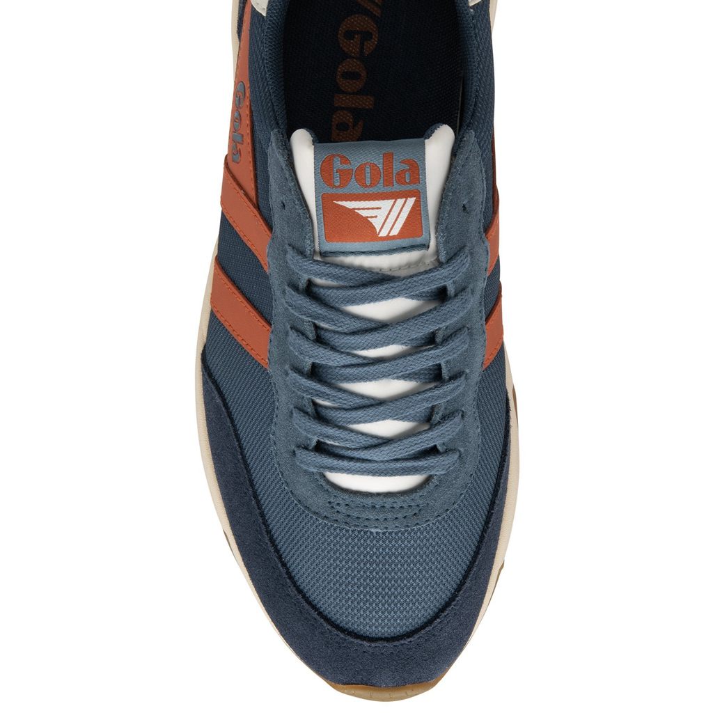 Gola Classics Jupiter Sneakers Granatowe Pomarańczowe Polska | 8652YXAKO