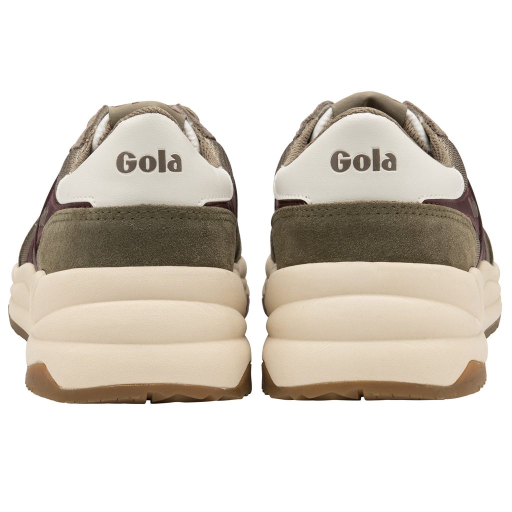 Gola Classics Jupiter Sneakers Khaki Bordowe Polska | 2619YCFRM