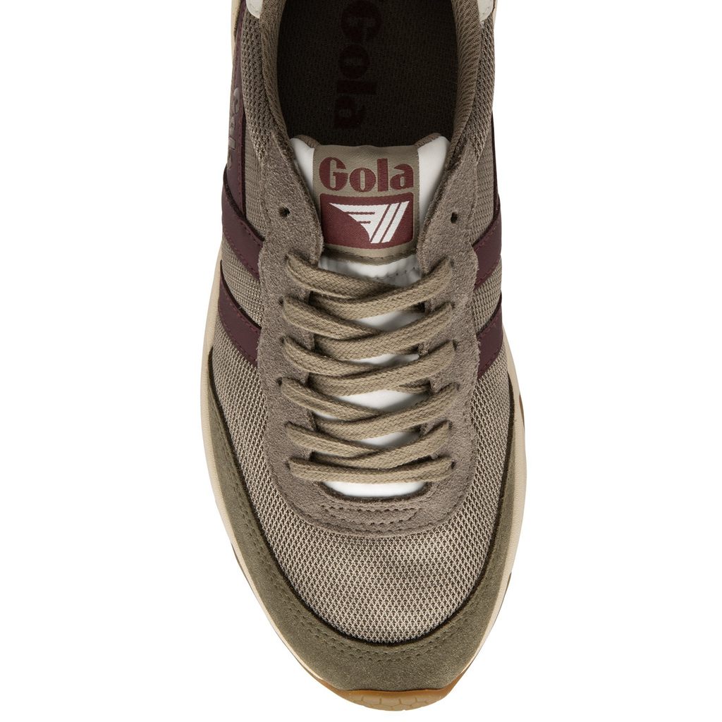 Gola Classics Jupiter Sneakers Khaki Bordowe Polska | 2619YCFRM
