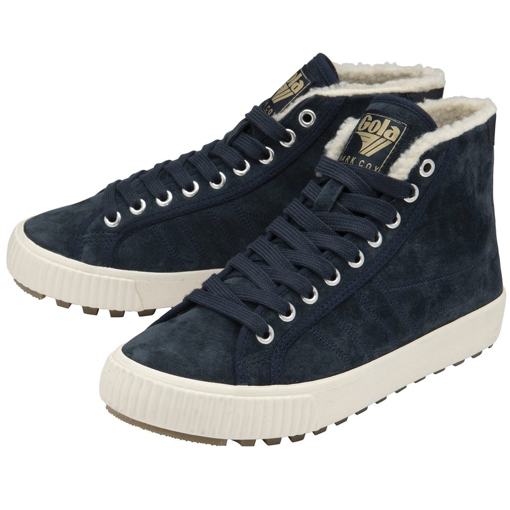 Gola Classics Nordic High Plimsolls Shoes Granatowe Polska | 1432LQZYX