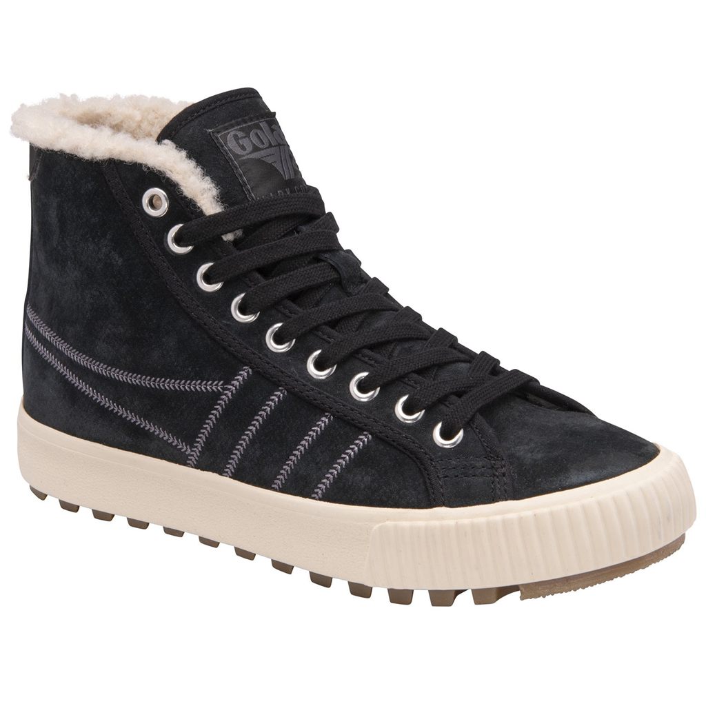 Gola Classics Nordic High Plimsolls Shoes Czarne Polska | 7406WKYOH