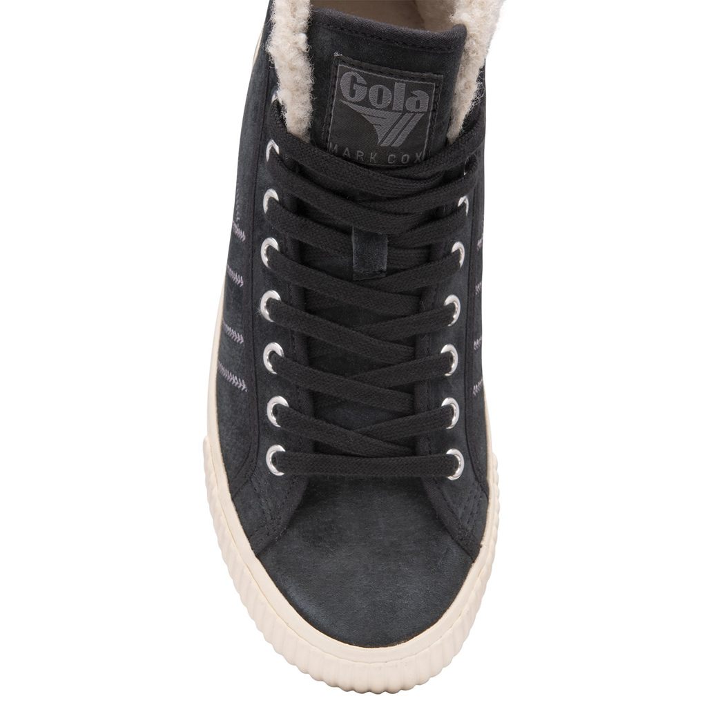Gola Classics Nordic High Plimsolls Shoes Czarne Polska | 7406WKYOH