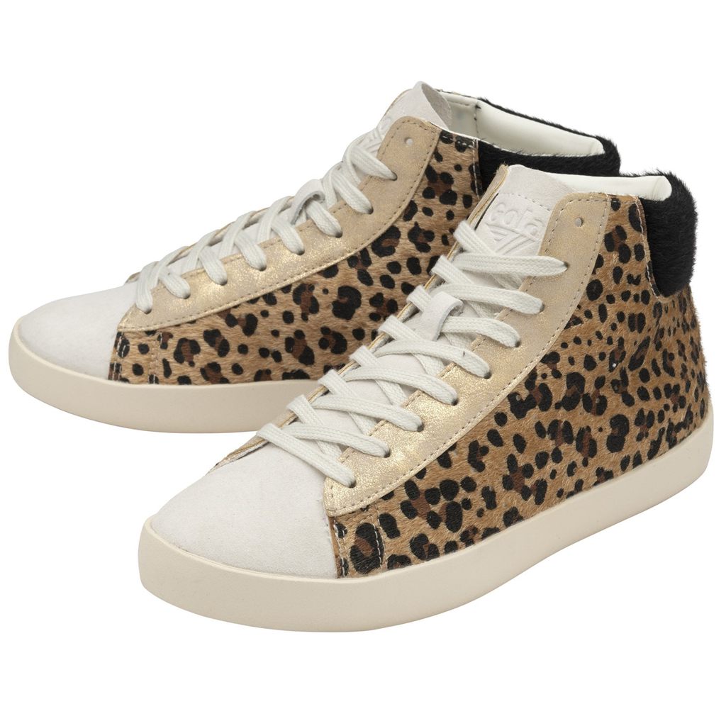 Gola Classics Nova High Oasis Sneakers Białe Panterka Polska | 0143LAHYF