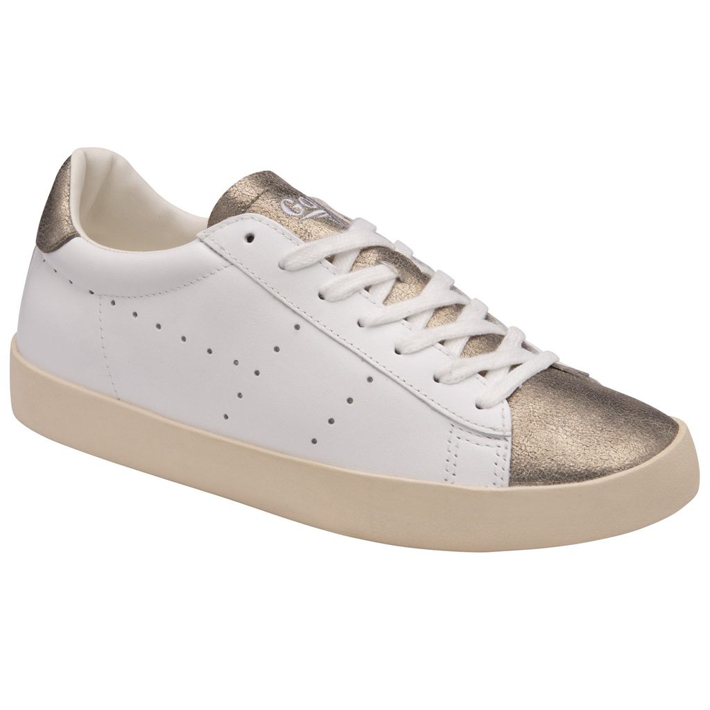 Gola Classics Nova Metallic Sneakers Białe Złote Polska | 6230XOAQV