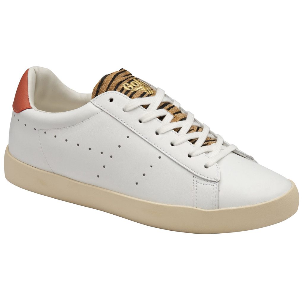 Gola Classics Nova Safari Sneakers Białe Koralowe Polska | 5438IUEXJ