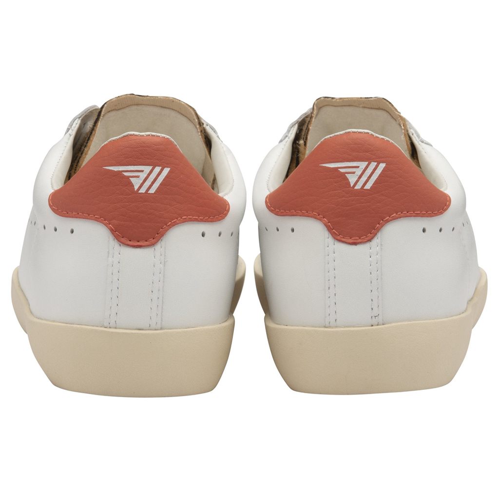 Gola Classics Nova Safari Sneakers Białe Koralowe Polska | 5438IUEXJ