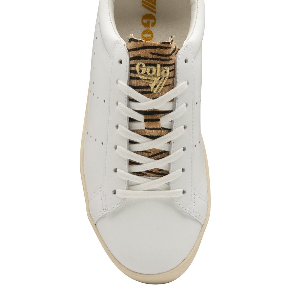 Gola Classics Nova Safari Sneakers Białe Koralowe Polska | 5438IUEXJ