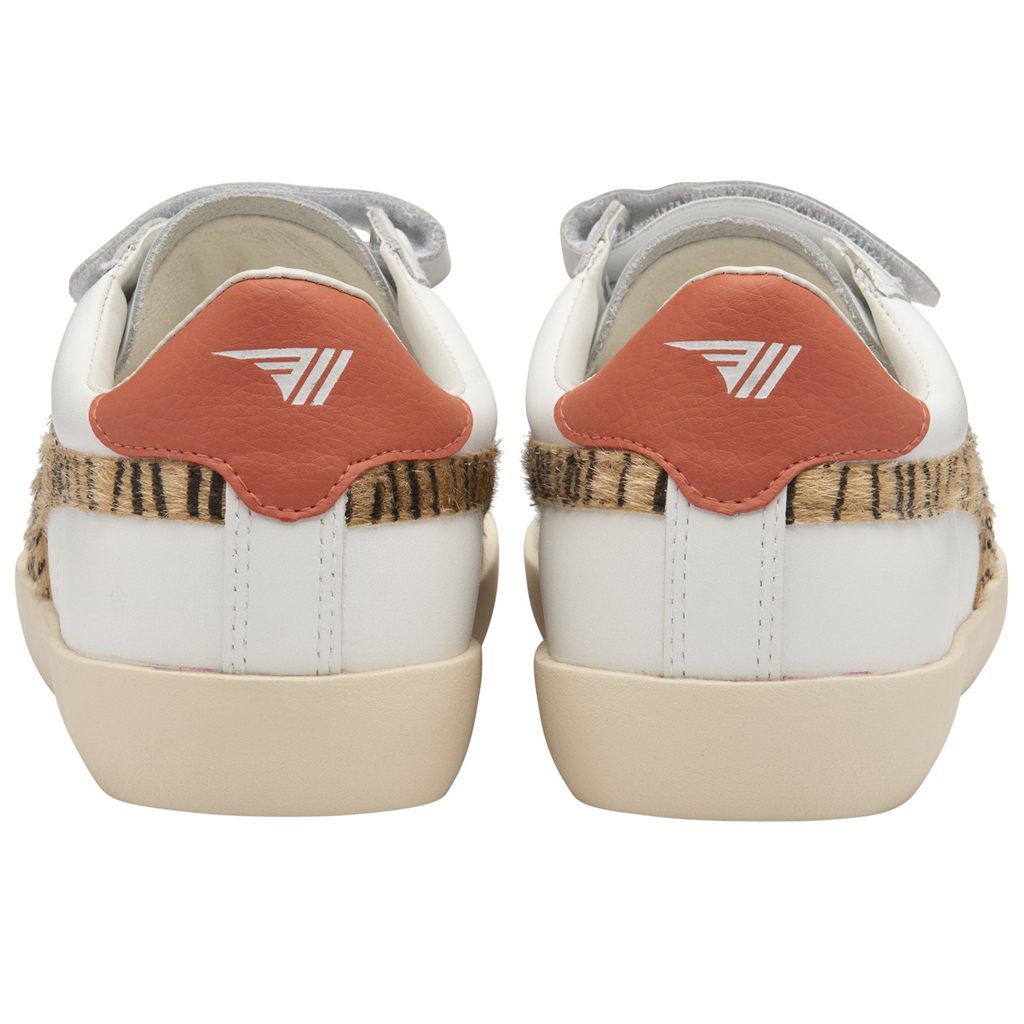 Gola Classics Nova Strap Safari Sneakers Białe Koralowe Polska | 5423YCJGK