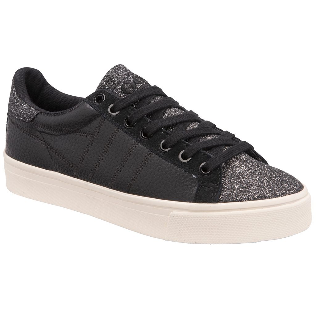 Gola Classics Orchid II Glitter Sneakers Czarne Polska | 4097GITWH