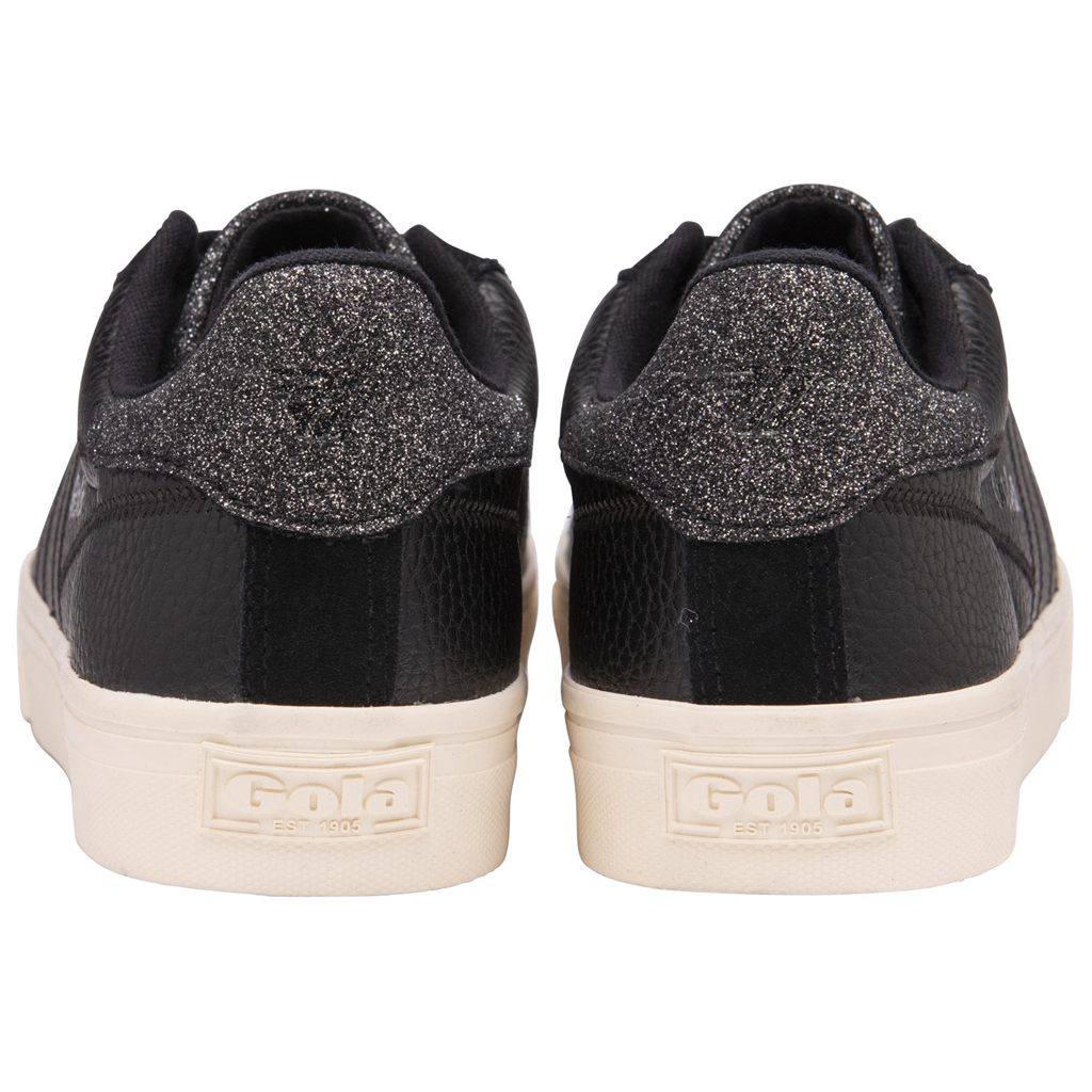 Gola Classics Orchid II Glitter Sneakers Czarne Polska | 4097GITWH