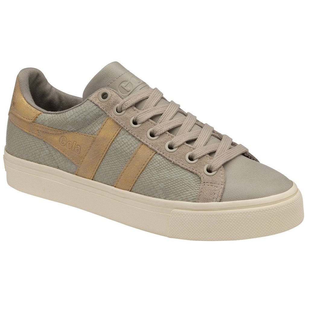Gola Classics Orchid II Lizard Sneakers Szare Złote Polska | 3096VGEUA