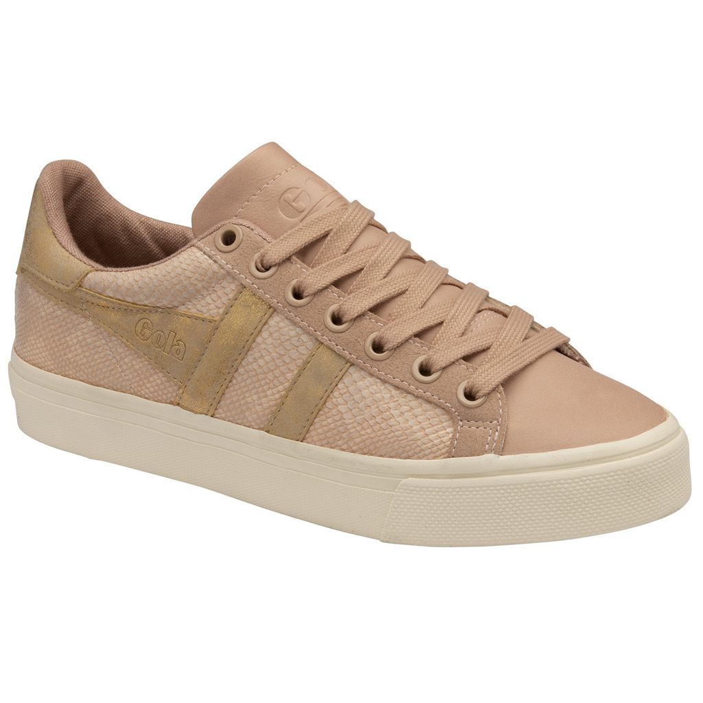 Gola Classics Orchid II Lizard Sneakers Różowe Złote Polska | 8603NVCPT