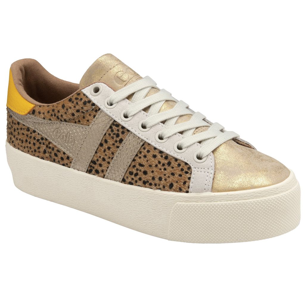 Gola Classics Orchid Platform Tropic Sneakers Złote Polska | 8145SMHXB