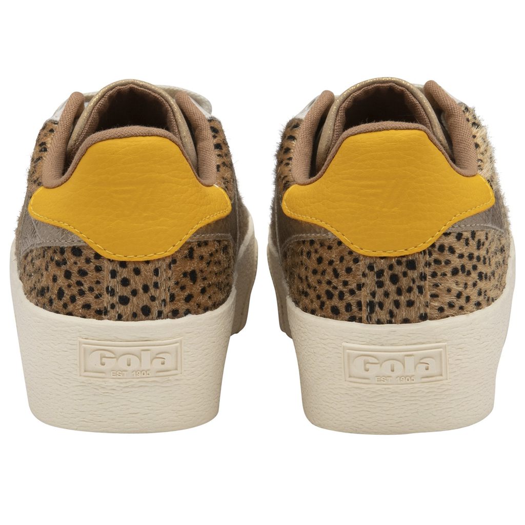 Gola Classics Orchid Platform Tropic Sneakers Złote Polska | 8145SMHXB