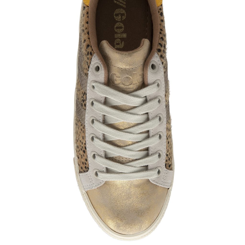 Gola Classics Orchid Platform Tropic Sneakers Złote Polska | 8145SMHXB