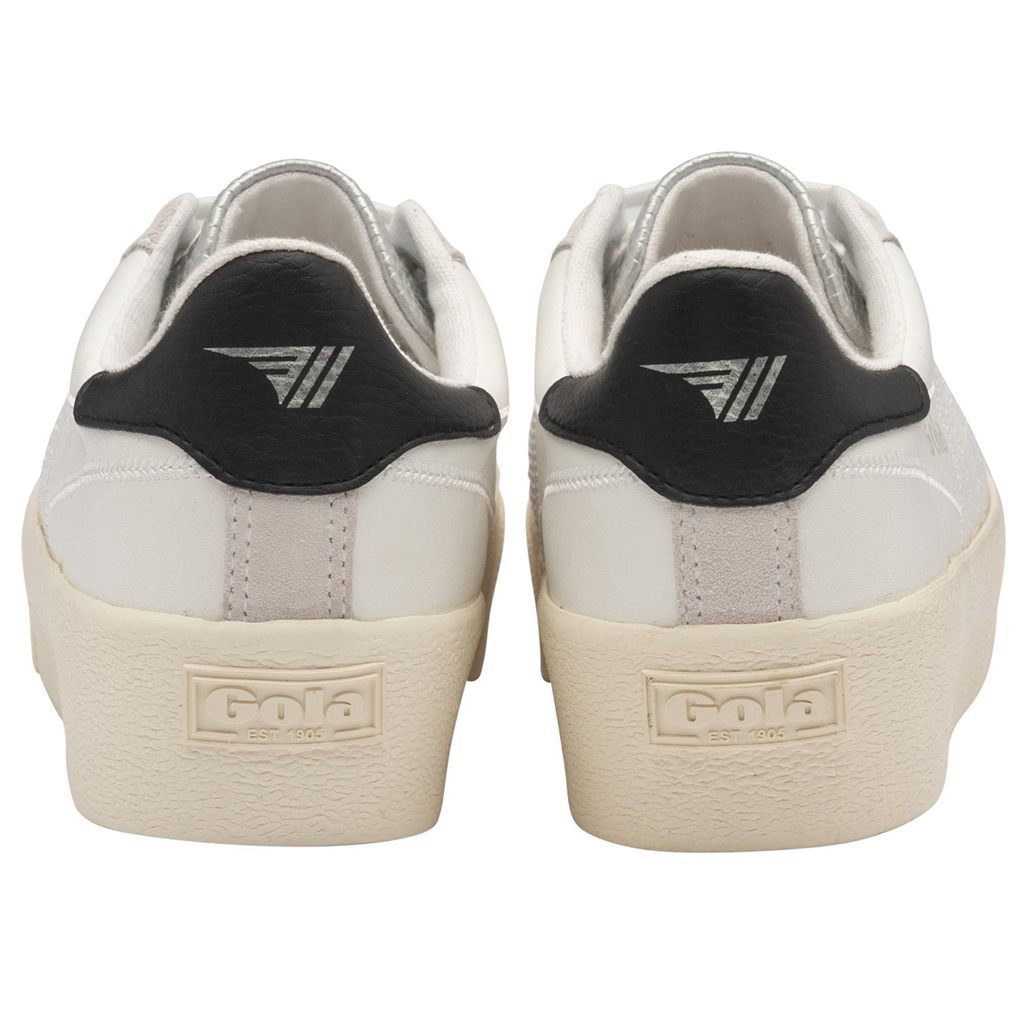Gola Classics Orchid Platform Viper Sneakers Białe Srebrne Polska | 4218OUTVN