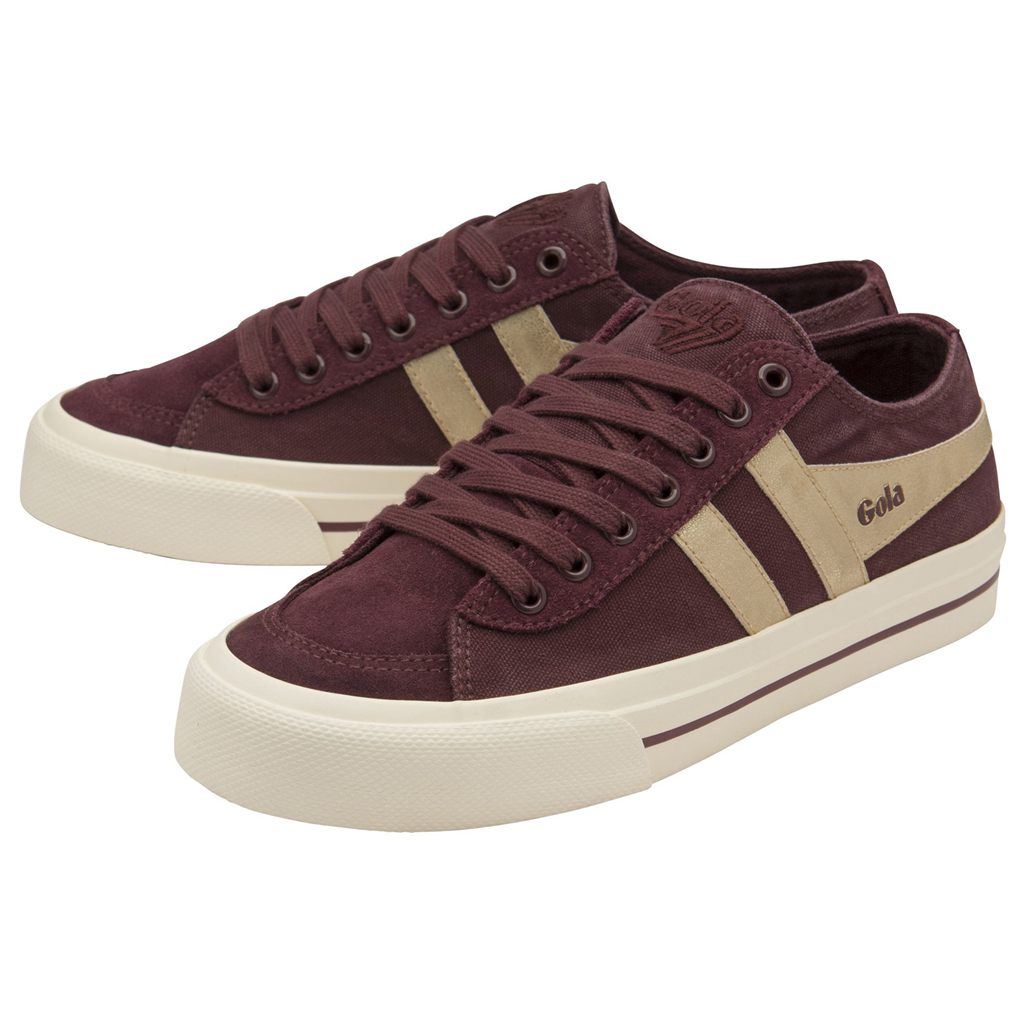 Gola Classics Quota II Mirror Plimsoll Sneakers Złote Polska | 4985ZQLCR