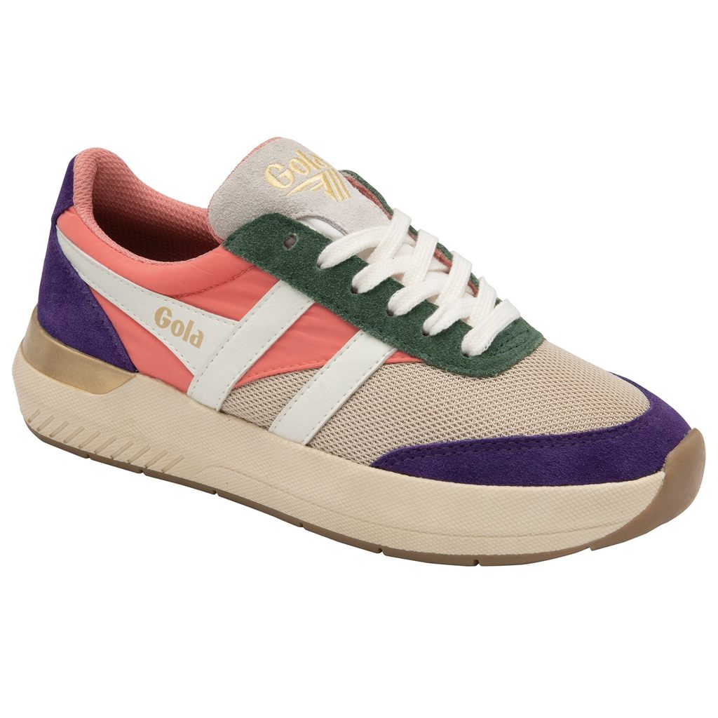 Gola Classics Raven Sneakers Koralowe Różowe Królewski Niebieski Fioletowe Polska | 5473TVLCD