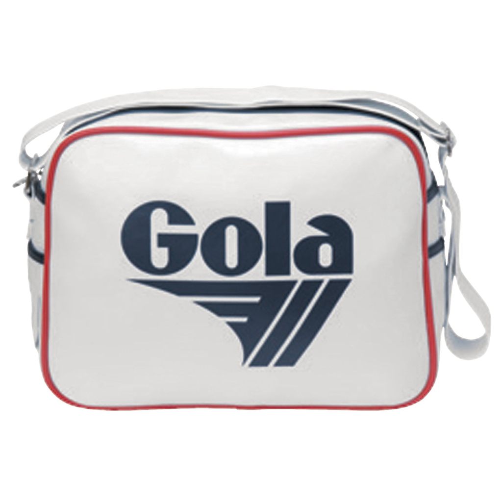 Gola Classics Redford Messenger Bag Białe Granatowe Czerwone Polska | 3592BFOIH