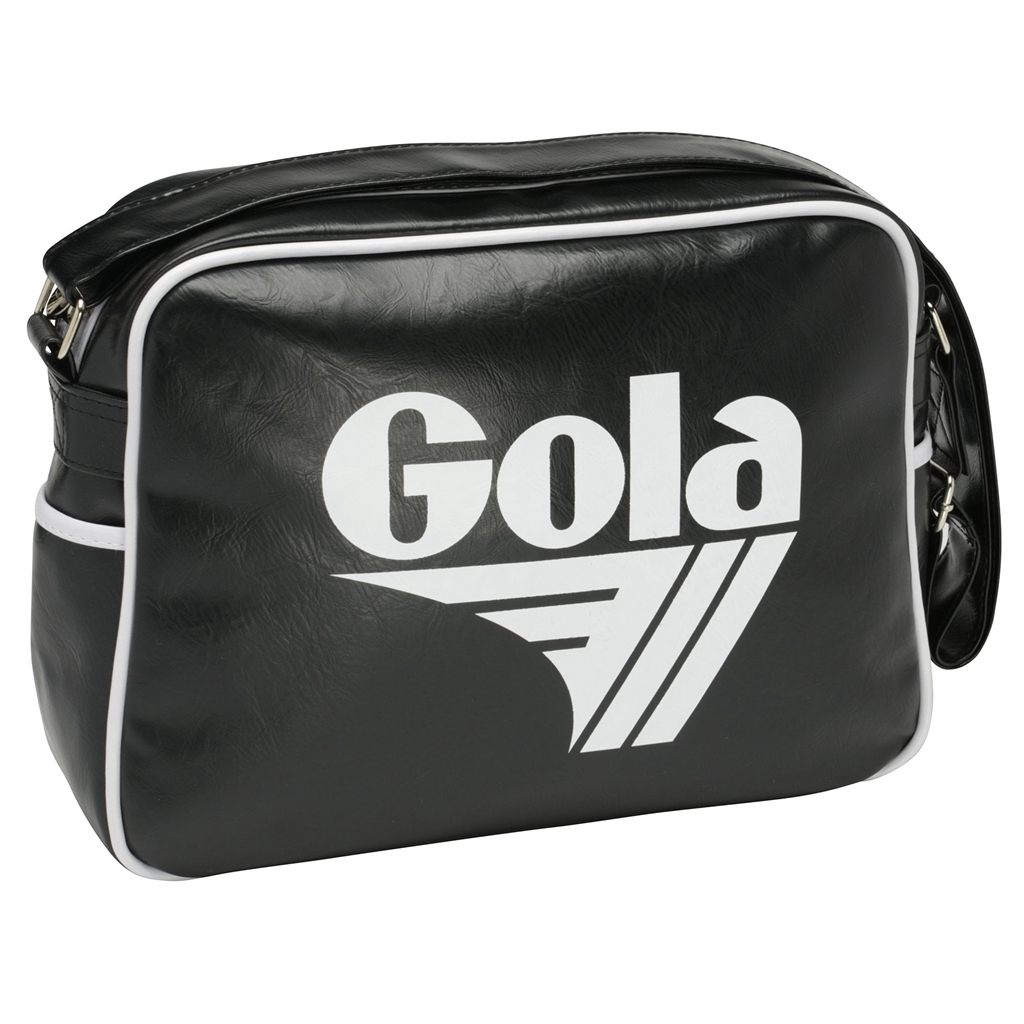 Gola Classics Redford Messenger Bag Czarne Białe Polska | 4976KWVQG