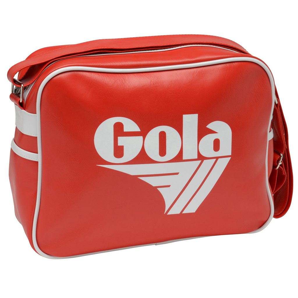 Gola Classics Redford Messenger Bag Czerwone Białe Polska | 9264XTCNB