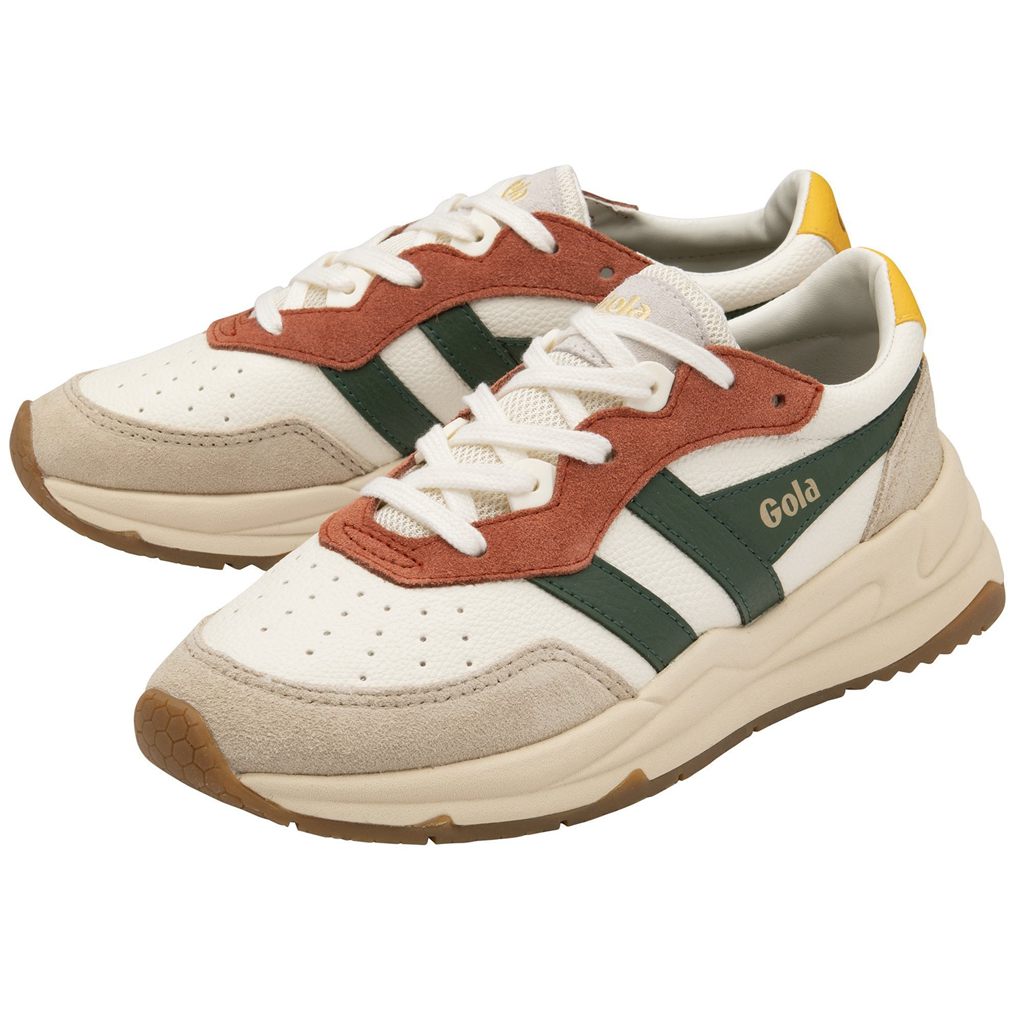 Gola Classics Saturn Quadrant Sneakers Białe Polska | 2905NOGPQ