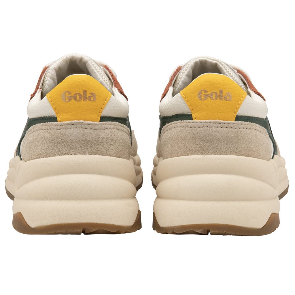 Gola Classics Saturn Quadrant Sneakers Białe Polska | 2905NOGPQ