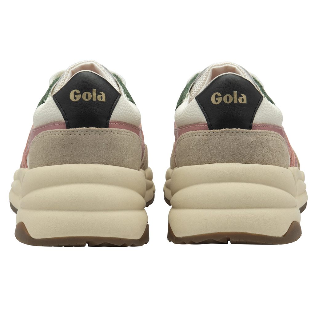 Gola Classics Saturn Quadrant Sneakers Białe Głęboka Szare Polska | 0693VLKWD