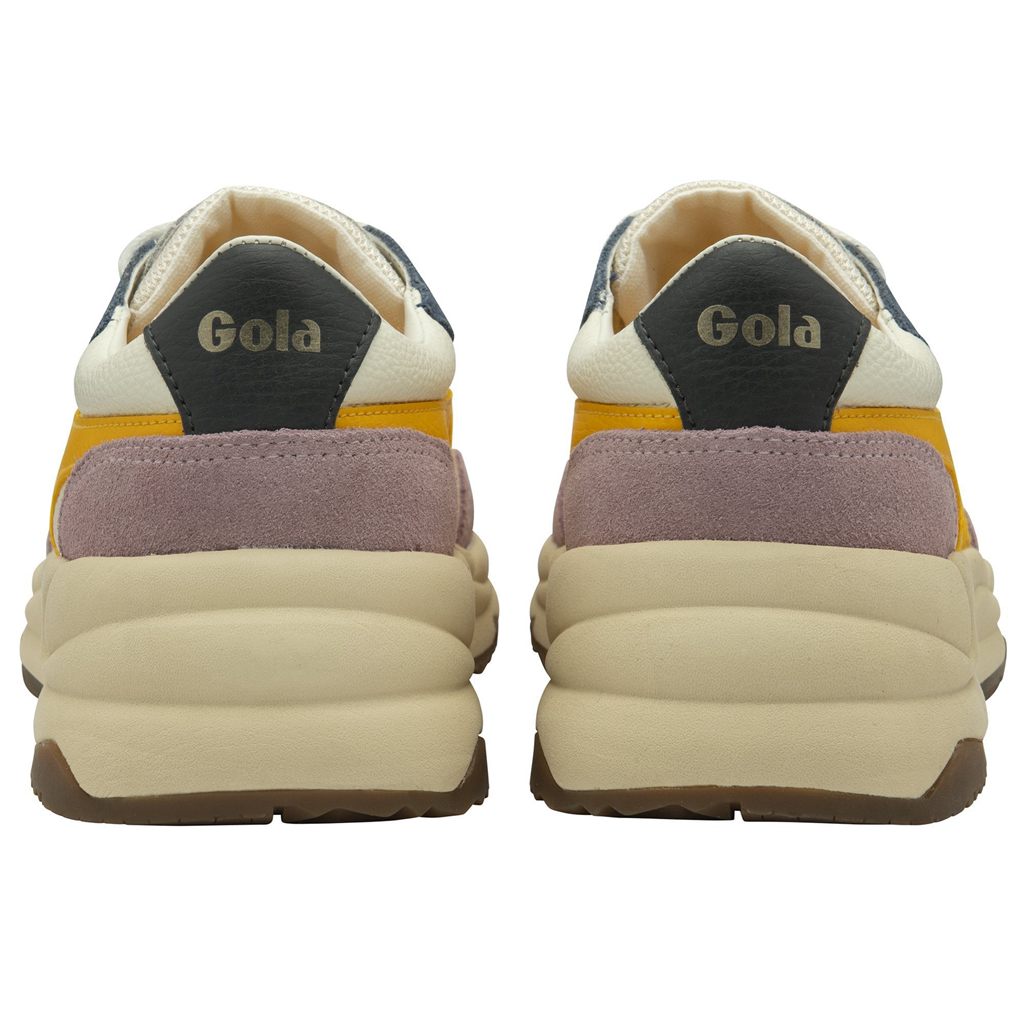 Gola Classics Saturn Quadrant Sneakers Białe Różowe Polska | 6275NYKFW