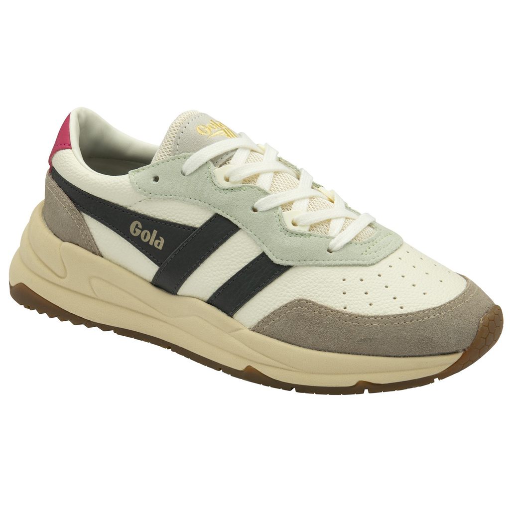 Gola Classics Saturn Quadrant Sneakers Białe Szare Polska | 5463RJIQZ