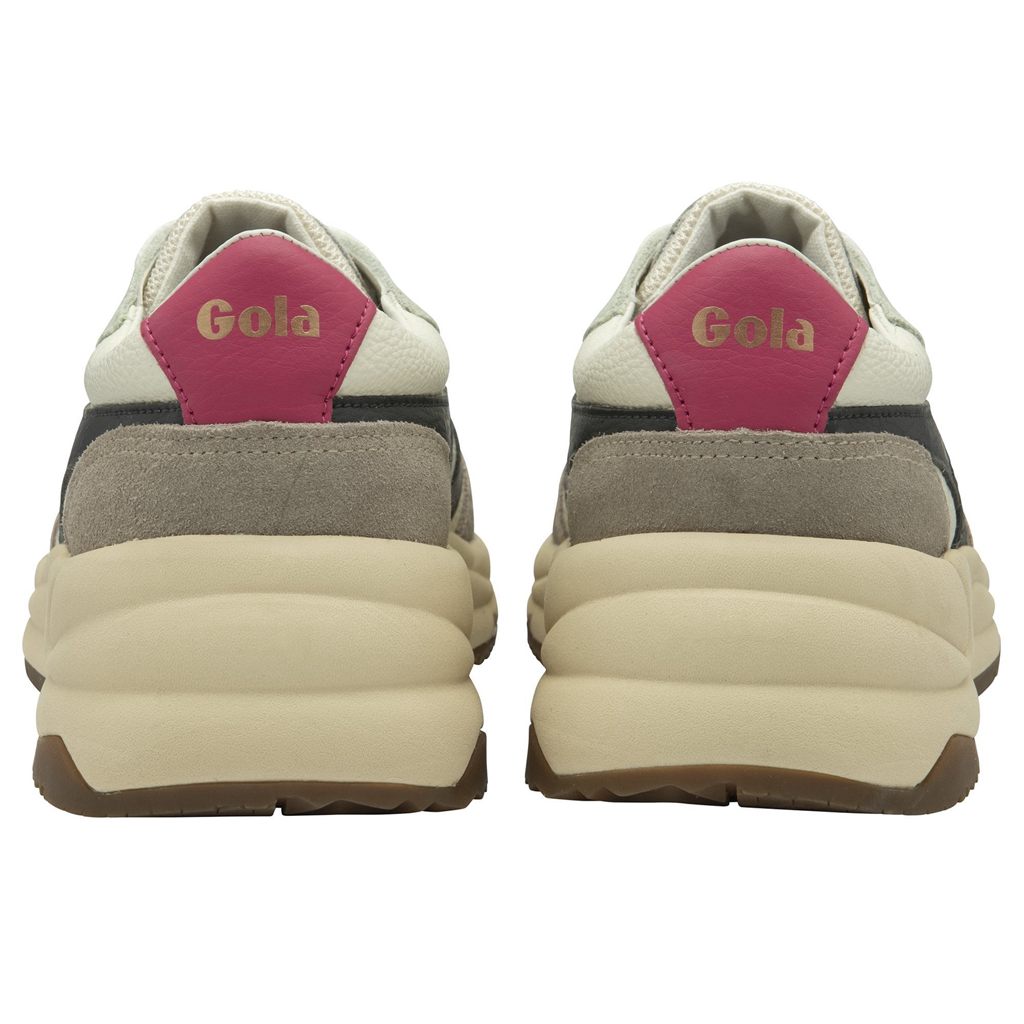 Gola Classics Saturn Quadrant Sneakers Białe Szare Polska | 5463RJIQZ