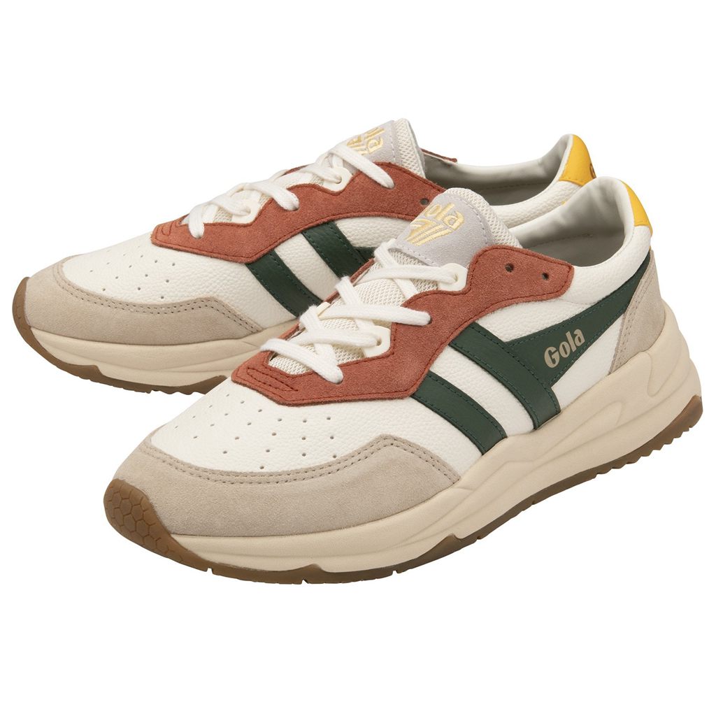 Gola Classics Saturn Quadrant Sneakers Białe Polska | 7569LZOPA