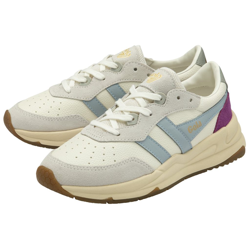 Gola Classics Saturn Sneakers Białe Niebieskie Polska | 7915ZDNYS