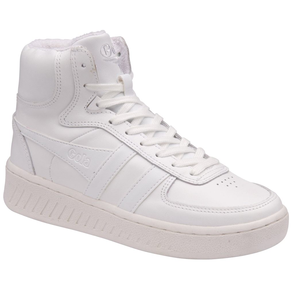 Gola Classics Slam High Sneakers Białe Białe Polska | 7208IKMRX