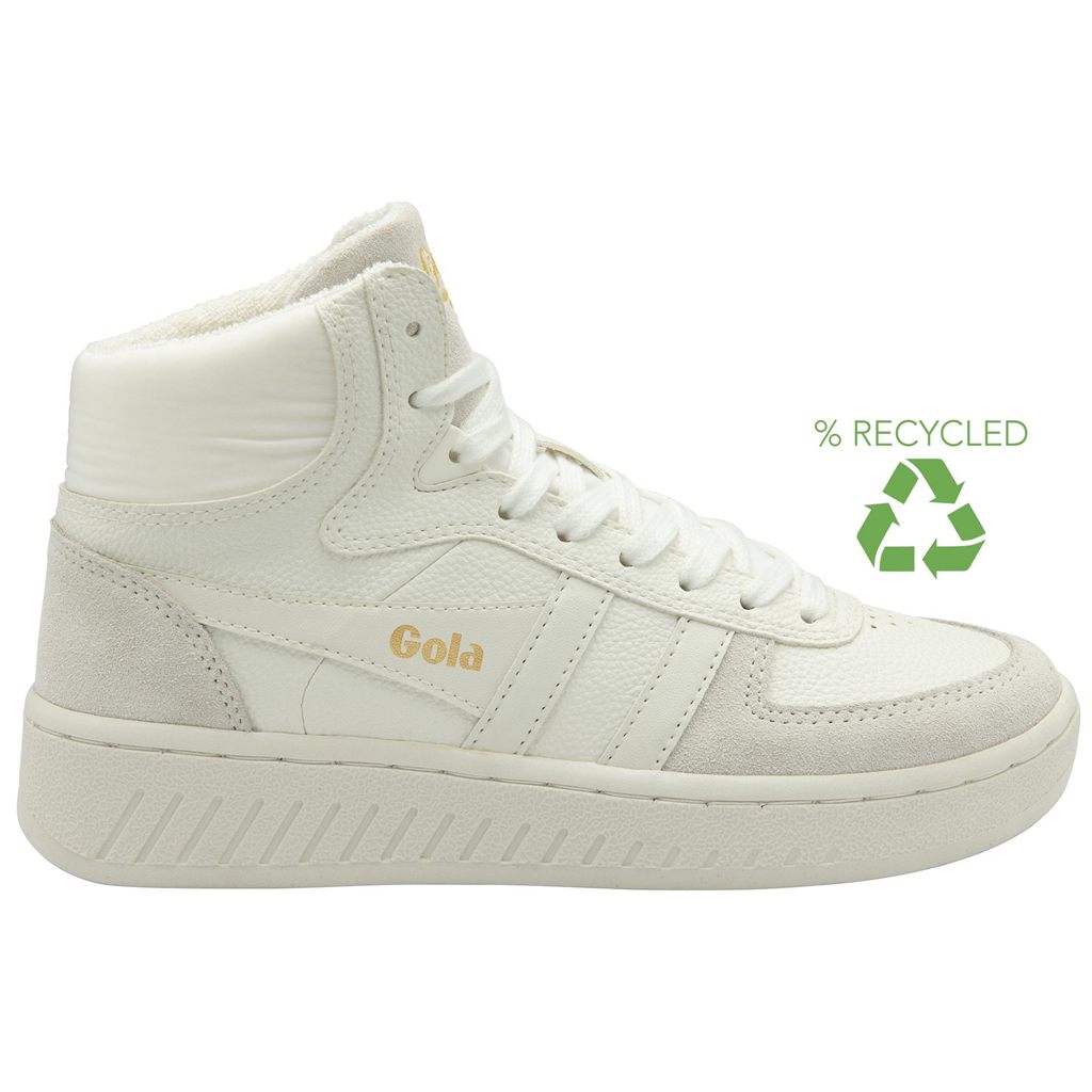 Gola Classics Slam Trident Sneakers Białe Białe Polska | 3594EDXIT