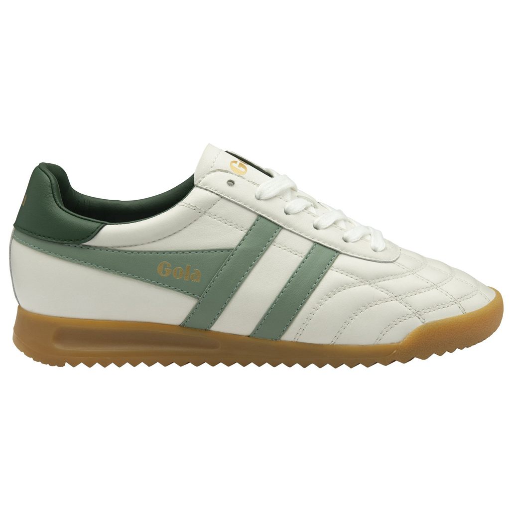 Gola Classics Stadium Sneakers Białe Zielone Polska | 5674XOFGE