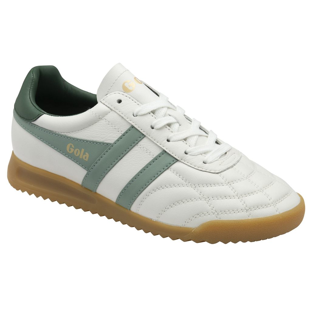 Gola Classics Stadium Sneakers Białe Zielone Polska | 5674XOFGE