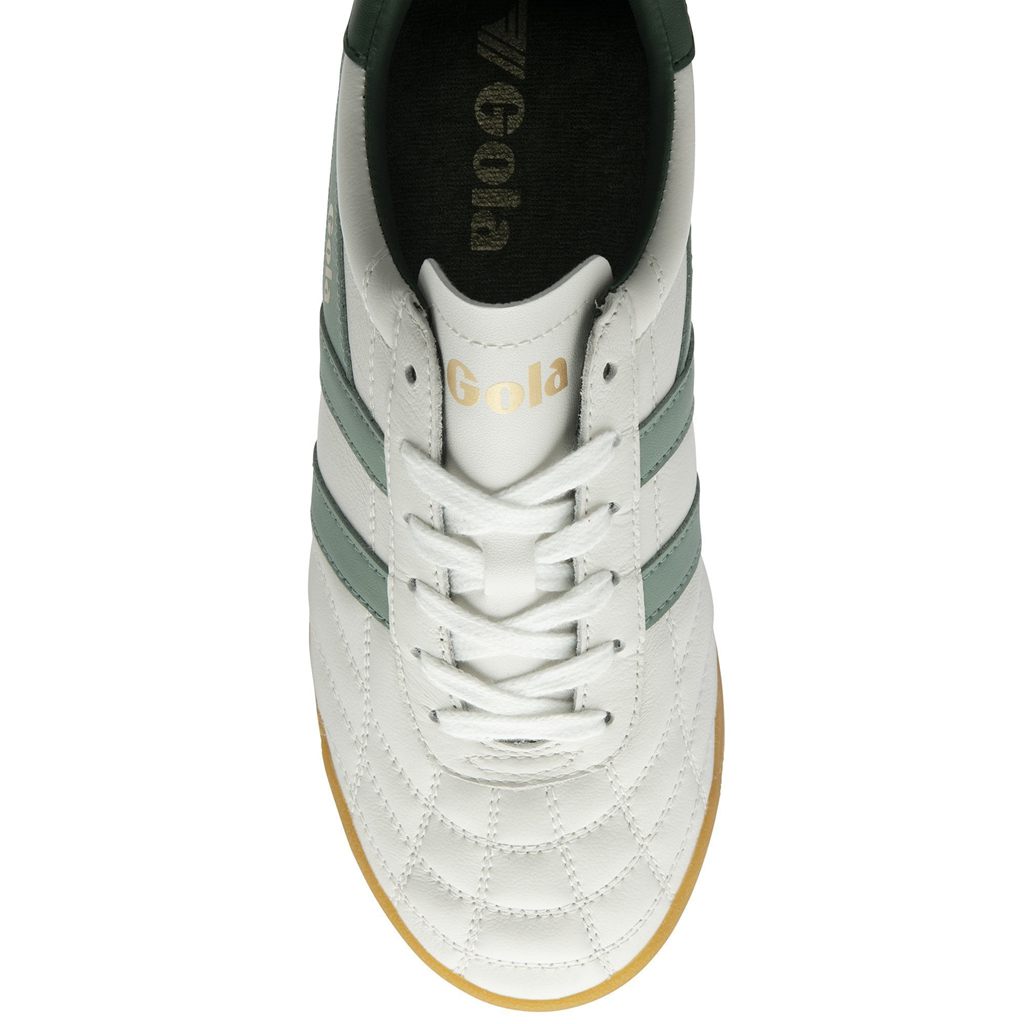 Gola Classics Stadium Sneakers Białe Zielone Polska | 5674XOFGE