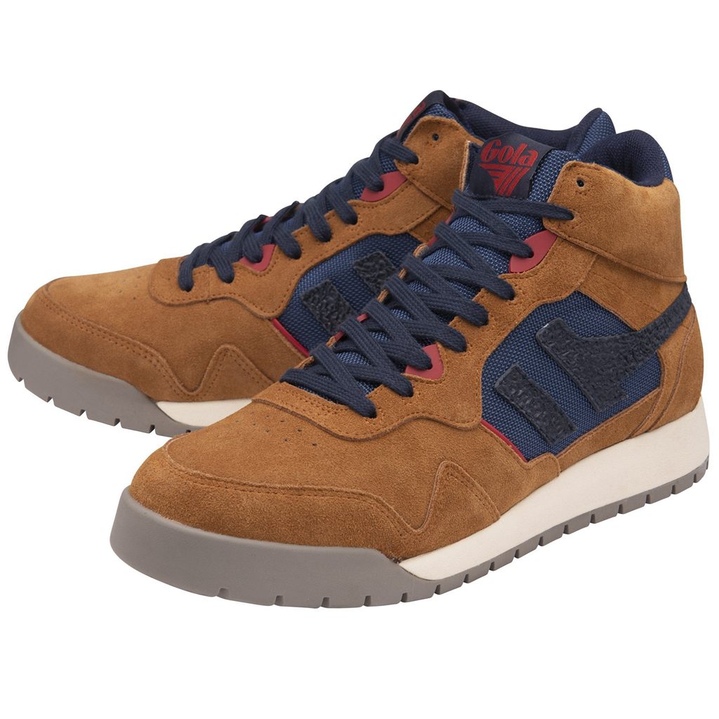 Gola Classics Summit High Sneakers Granatowe Polska | 7460AOWIQ