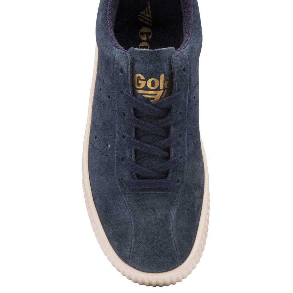 Gola Classics Super Court Suede Sneakers Granatowe Różowe Polska | 7890MXNEZ
