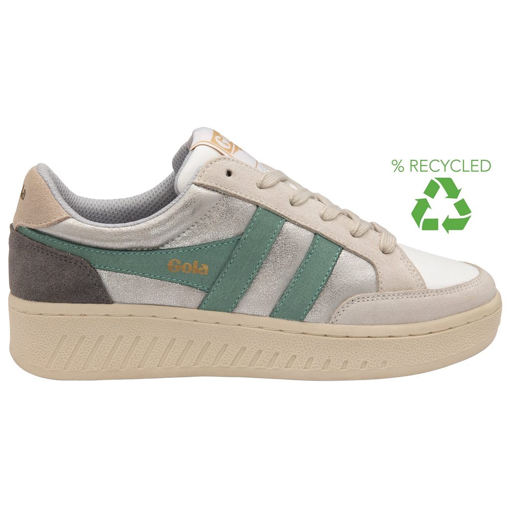 Gola Classics Superslam Blaze Sneakers Srebrne Zielone Szare Polska | 0286GZXRO