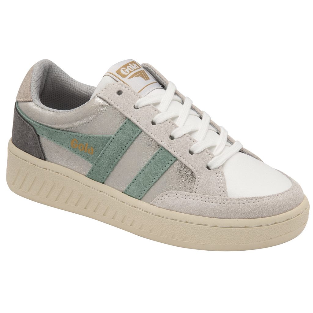 Gola Classics Superslam Blaze Sneakers Srebrne Zielone Szare Polska | 0286GZXRO
