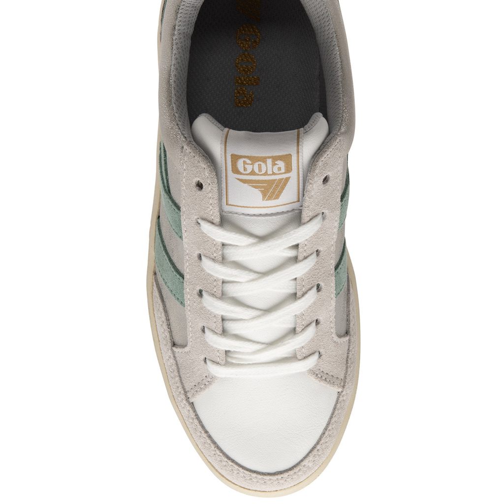 Gola Classics Superslam Blaze Sneakers Srebrne Zielone Szare Polska | 0286GZXRO